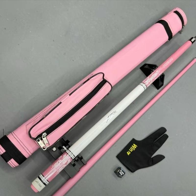 Cơ bida phủ cacbon Lỗ 13mm, Cơ bida Ruby Hồng, gậy bida Graphite, cơ bida PREOAI MẪU MỚI