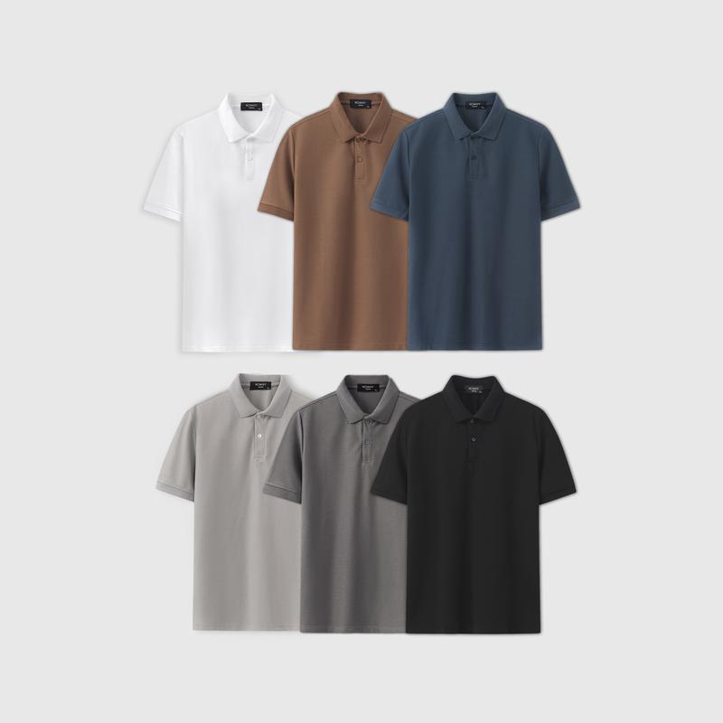 Áo thun polo nam ROWAY thoáng mát thấm hút tốt polo trơn