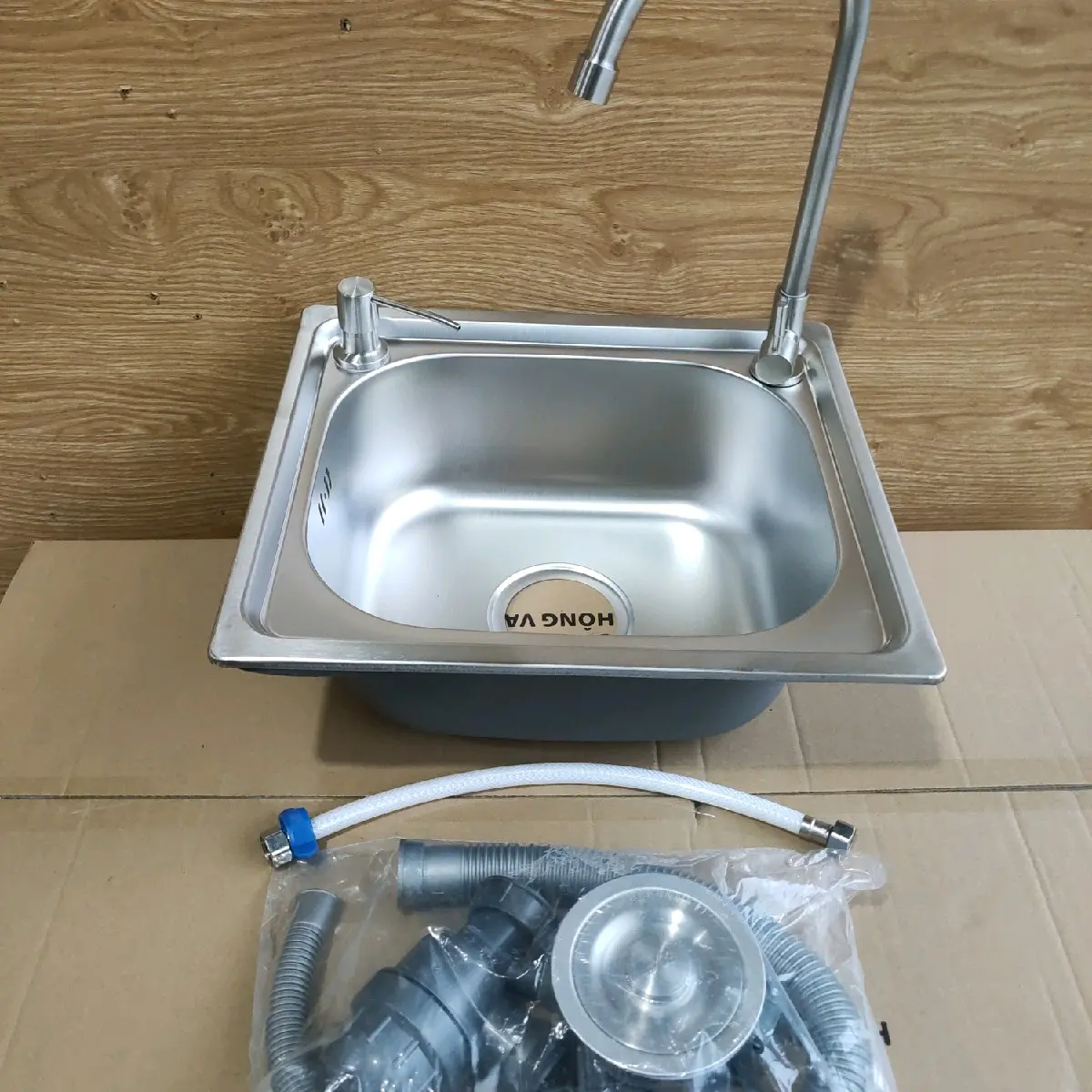 Chậu rửa chén bát inox KT 42x37