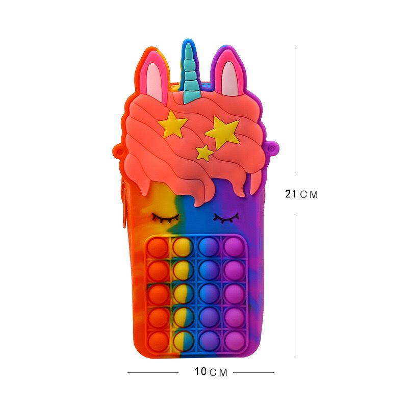 [BEC] POP IT MURAH RAINBOW Fidget Mainan Push Pop Penghilang Stress