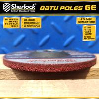 Gambar Batu Gurinda Gerinda Grinda Poles Sherlock 4 " Inch Metal Shark - 4 INCH dari sherlock tools Kota Administrasi Jakarta Timur 4 Tokopedia