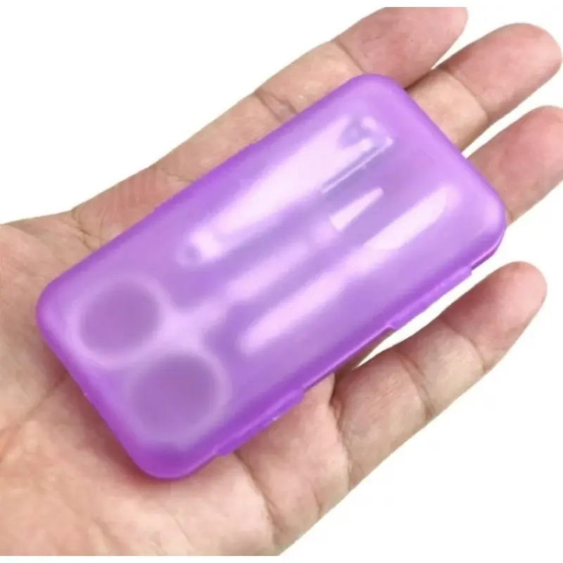 IWD Manicure set 4 in 1 Gunting Potong Kuku Korek Kuping dan Pinset Cabut Bulu 1