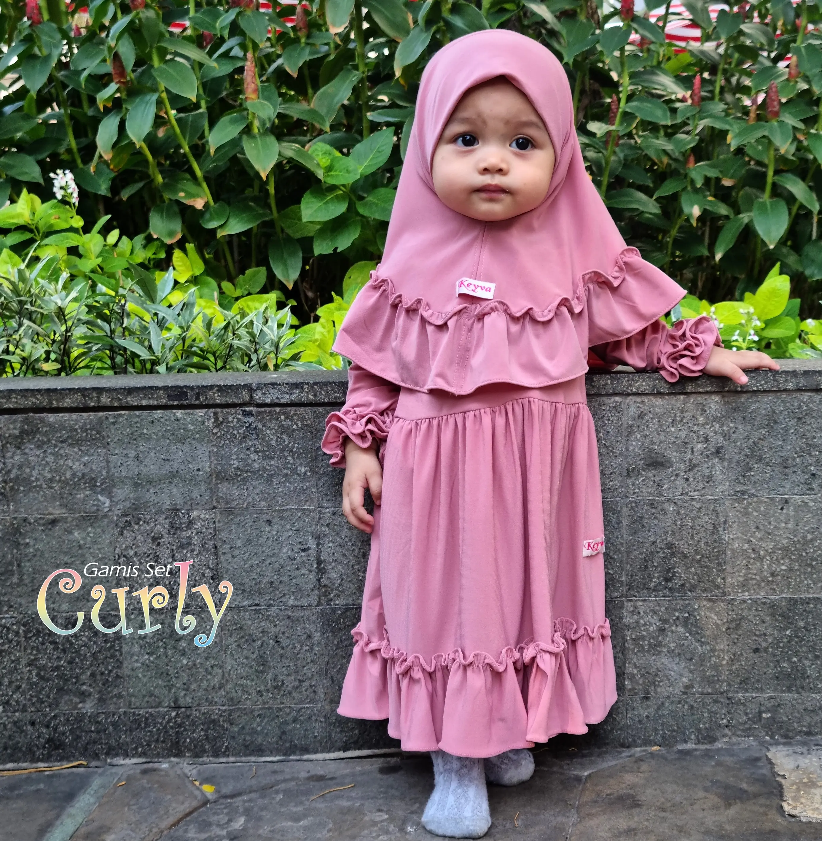 Curly Gamis Balita Set Keyva