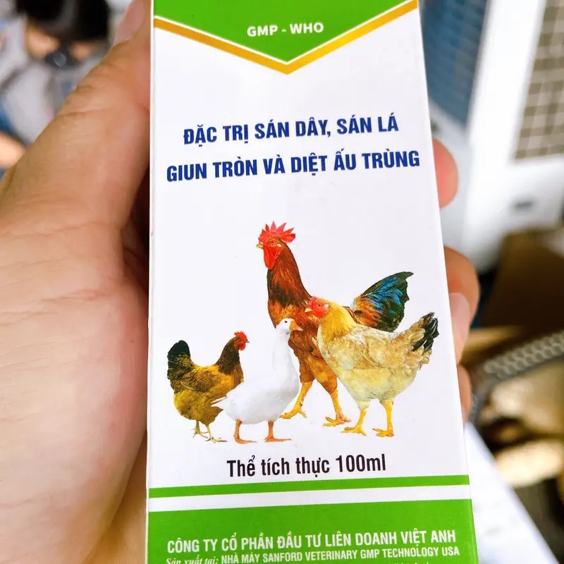 Alben Fort thuốc tẩy giun sán, giun tròn, giun dẹp dạng nước siêu đậm đặc cho gia súc gia cầm 100ml 3