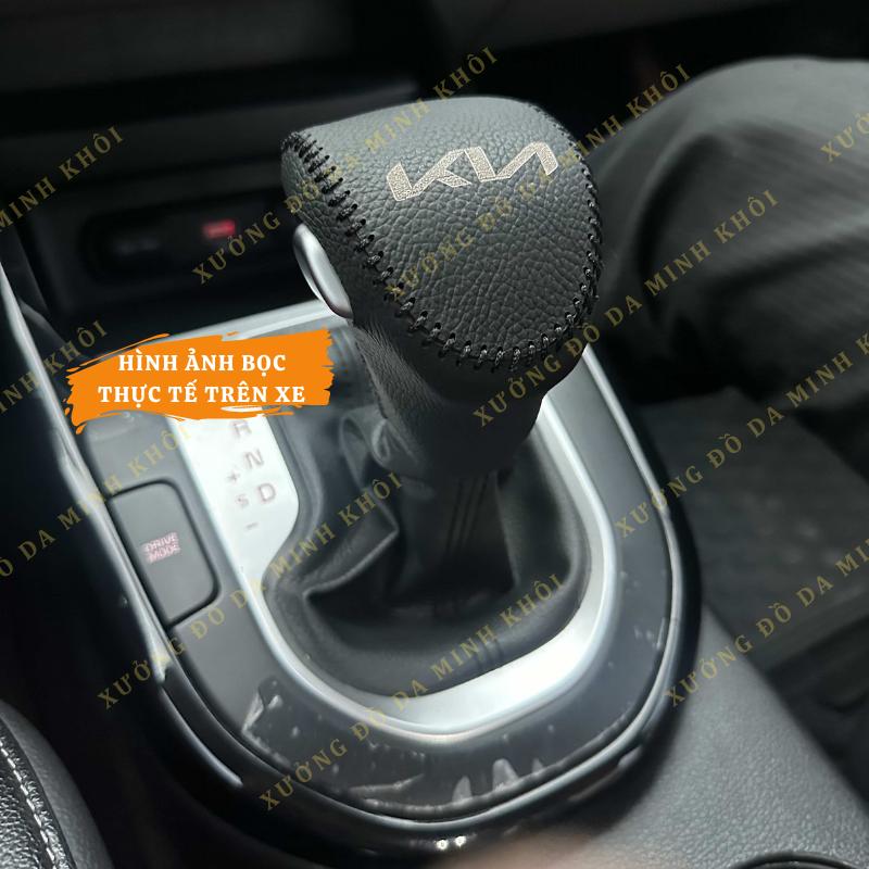 Bọc Cần Số, Phanh Tay SỐ TỰ ĐỘNG Xe K3, SONET, SELTOS, CERATO, SORENTO, CARENS 2024 1
