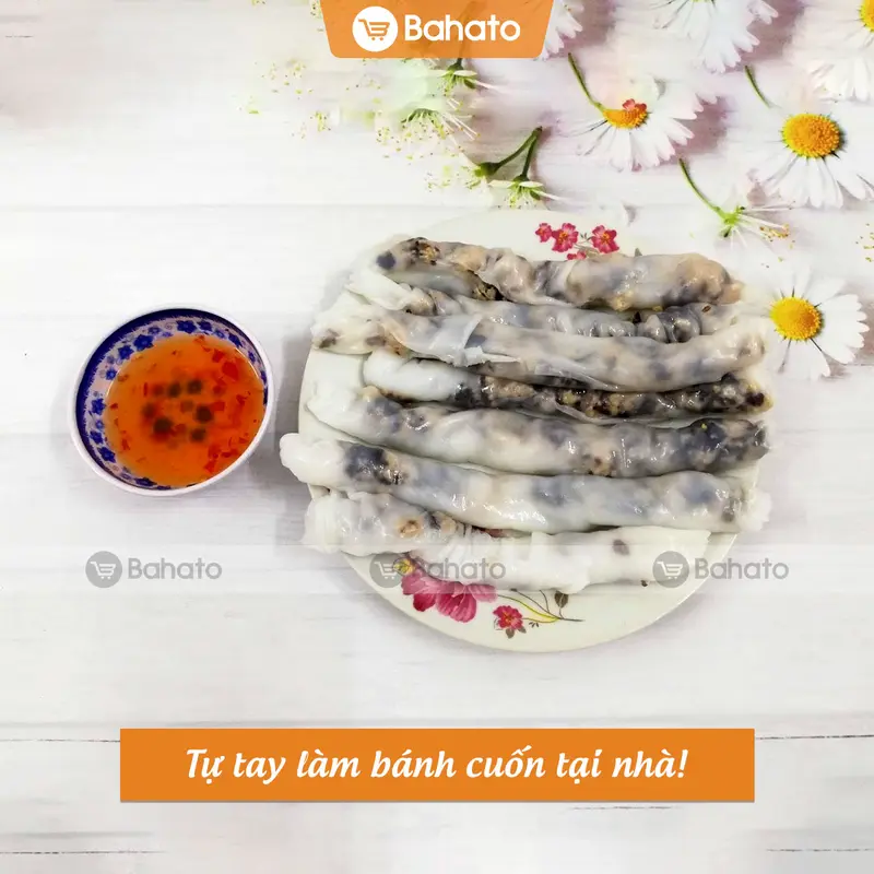 Bộ dụng cụ làm bánh cuốn Bahato tiện dụng (dùng cho được nhiều kích thước nồi 22cm ~ 40cm) 3