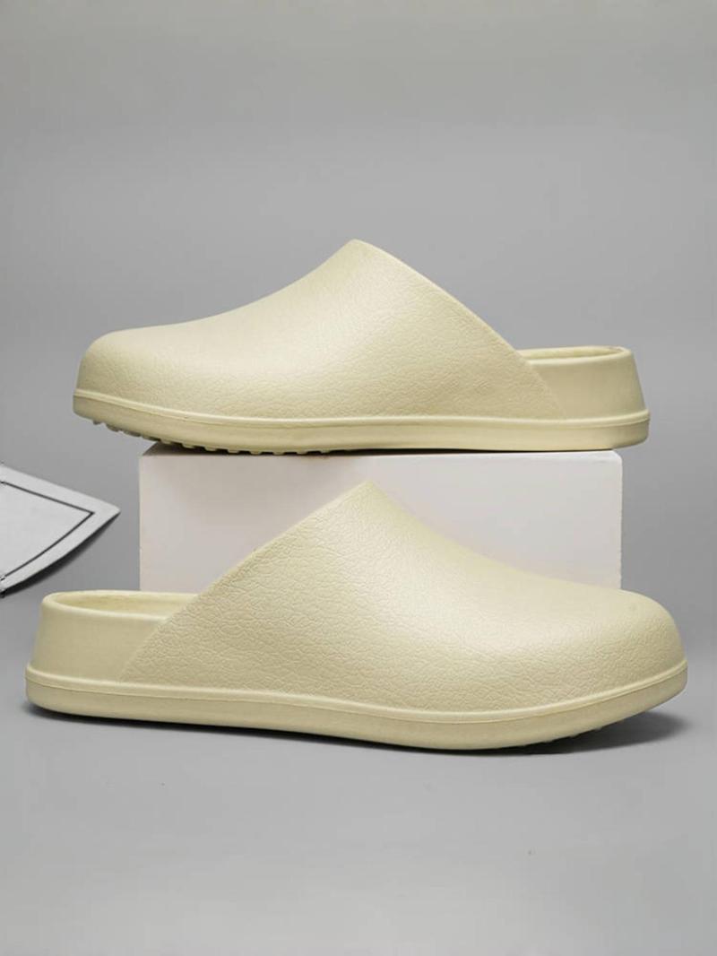 Product Introduction of Unisex Sporty Solid Color Slippers, Lightweight Breathable Comfortable Sports Slippers, Non-slip Slippers for Indoor & Outdoor Wear 6
