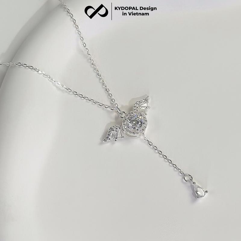 Dây chuyền bạc KYDOPAL đính đá cao cấp trang sức bạc nữ sang trọng 925 - PAL9B1C1