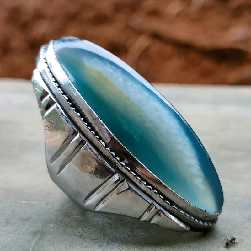batu cincin pandan biru langit 0