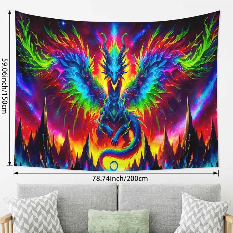 Dragon & Star Pattern Hanging Painting without Frame, Wall Art Decor for Home Living Room Bedroom, Home Decor, Room Decor, Home Accessories, Ornaments 4