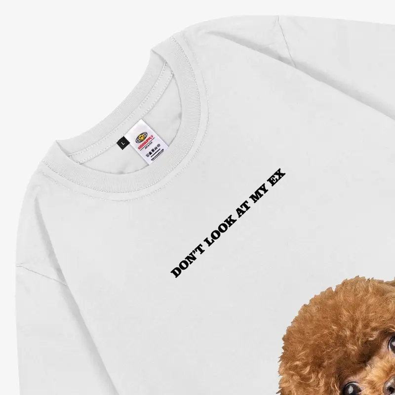 KiddSupply Kids Tshirt Little Puppy White & Black l Kaos Anak Unisex TSKD010 4