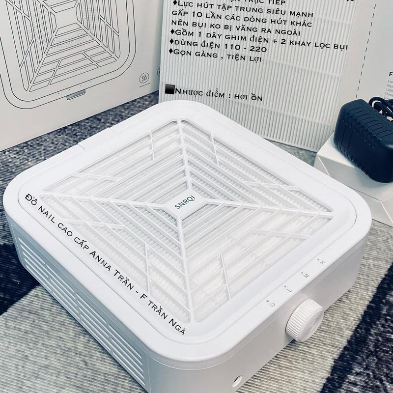Máy hút bụi Làm Nail SNRQI hàng chính hãng bao êm bền đẹp