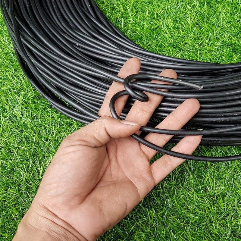 Combo 1kg Dây nhôm đen uốn cây cảnh bonsai mềm dẻo từ 1.5ly đến 7ly uốn cây