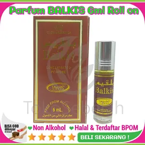 Parfum BALKIS 6ml BPOM Original Roll On - Minyak Wangi Sholat - Minyak Wangi Arab Non Alkohol - COD