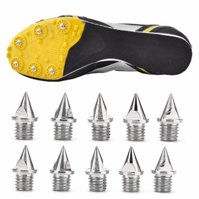 Product Introduction of 20pcs Track Field Shoe Spikes Running Shoe Nails Enhanced Grip Sports Accessories Pyramid X4R5 24