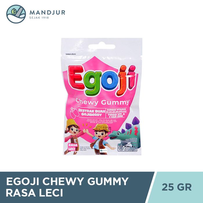 Gambar Egoji Chewy Gummy Leci Isi 10 Butir - Permen Gummy Vitamin C dari Apotekmandjurofficial Kota Administrasi Jakarta Pusat Tokopedia