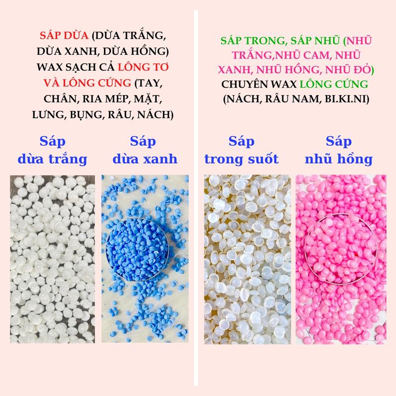 Product Introduction of Hủ 400g Sáp Wax Lông + Que gỗ waxing - Sáp wax dẻo, wax sạch lông cứng, lông tơ Kem 4