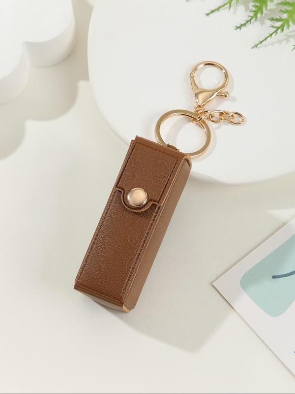Solid Color Mini Bag Charm with Keychain for Women & Men, Casual and Versatile Bag Charm for Daily Use, Perfect Bag Decoration 8