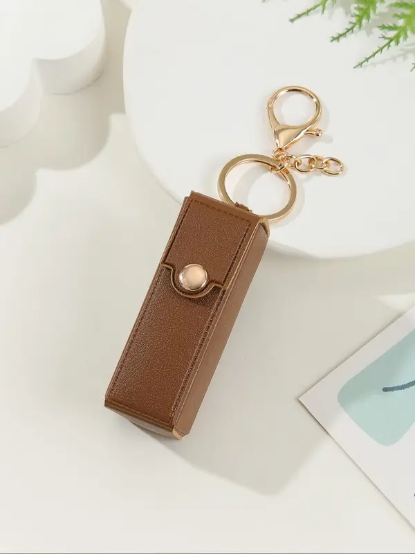 Solid Color Mini Bag Charm with Keychain for Women & Men, Casual and Versatile Bag Charm for Daily Use, Perfect Bag Decoration 6