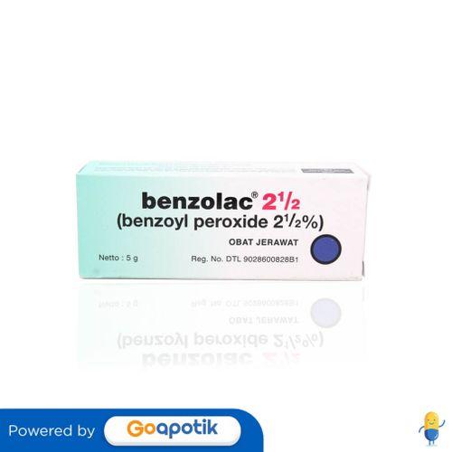 Gambar BENZOLAC 2.5% GEL ISI 5 GRAM TUBE dari Apotek Easy Care by GoApotik Kota Batam Tokopedia