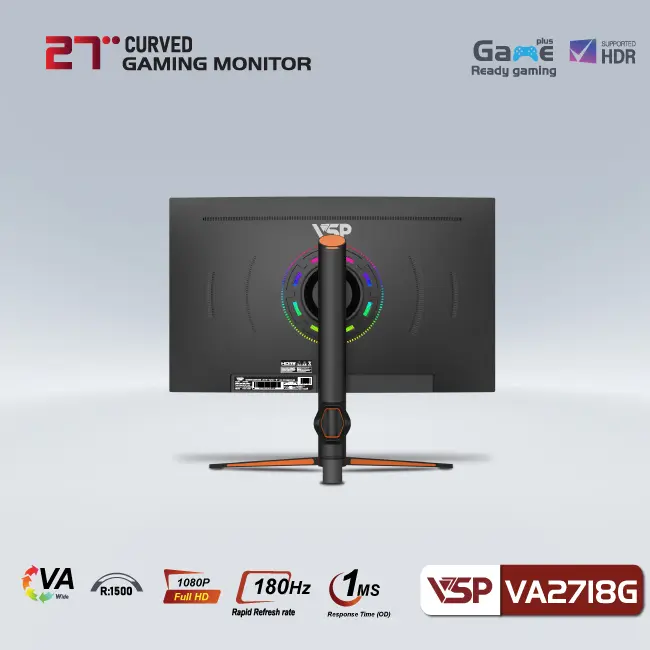 Màn hình cong VSP R1500- VA2718G - 180Hz - 1Ms 6