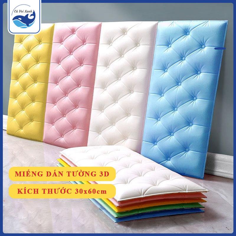 Thảm Xốp Dán Tường 3D Mềm Mại Chống Va Đập An Toàn Cho Bé Kích Thước 30x60cm Đồ Chơi