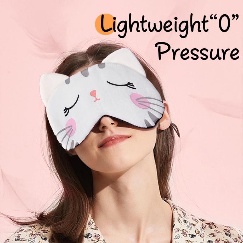 Product Introduction of moiistty Lunch Break Cute Eye Mask Cartoon Breathable Sleeping Eye Patch Blackout Eye Care Tools Eyepatch 12
