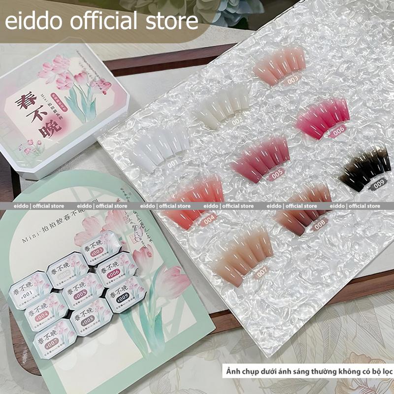  {EIDDO NAILS} - Gel dặm Ombre 9 màu hoa Sen mới - Set 9 màu gel dặm Ombre chất đặc dễ dùng chuyên dụng ngành nail - Hộp màu gel chuyên dụng dặm Ombre có thể mix tạo thành 72 màu mới 