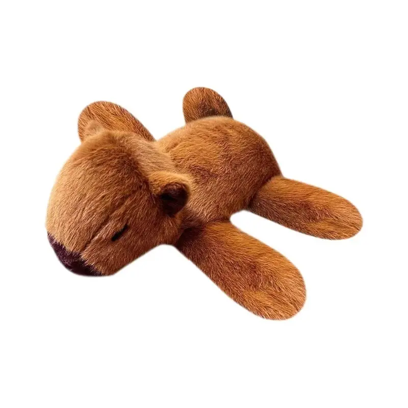 Gấu bông capybara kềm thùng rác mini YIMAIDA 2
