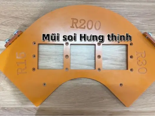 cữ bo 3 cạnh , cữ bo 4 cạnh - nhựa phíp siêu bền 2