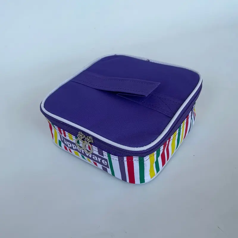 Tas Bekal Lolly Stripe Tupperware// Tas tenteng Makanan 6
