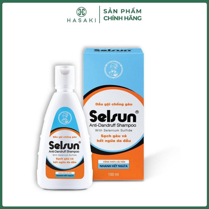Dầu Gội Selsun Hỗ Trợ Ngừa Gàu Và Ngứa Cho Da Đầu 1% Selenium Sulfide 100ml | HASAKI BEAUTY Nữ Women
