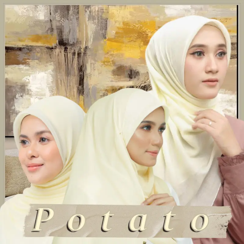 Bella Square Premium 1  Rfm Hijab PollyCotton Kerudung Muslim Lembut Nyaman Segi Empat Polycotton 7