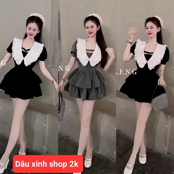 Sét váy tiểu thư chuẩn xinh dạo phố