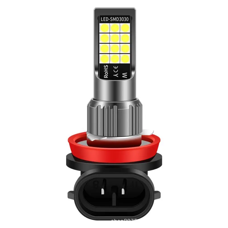 Foglamp Led Mobil 2 Warna H8 H9 H11 HB4 24 SMD 2 Pcs R315 Car 2