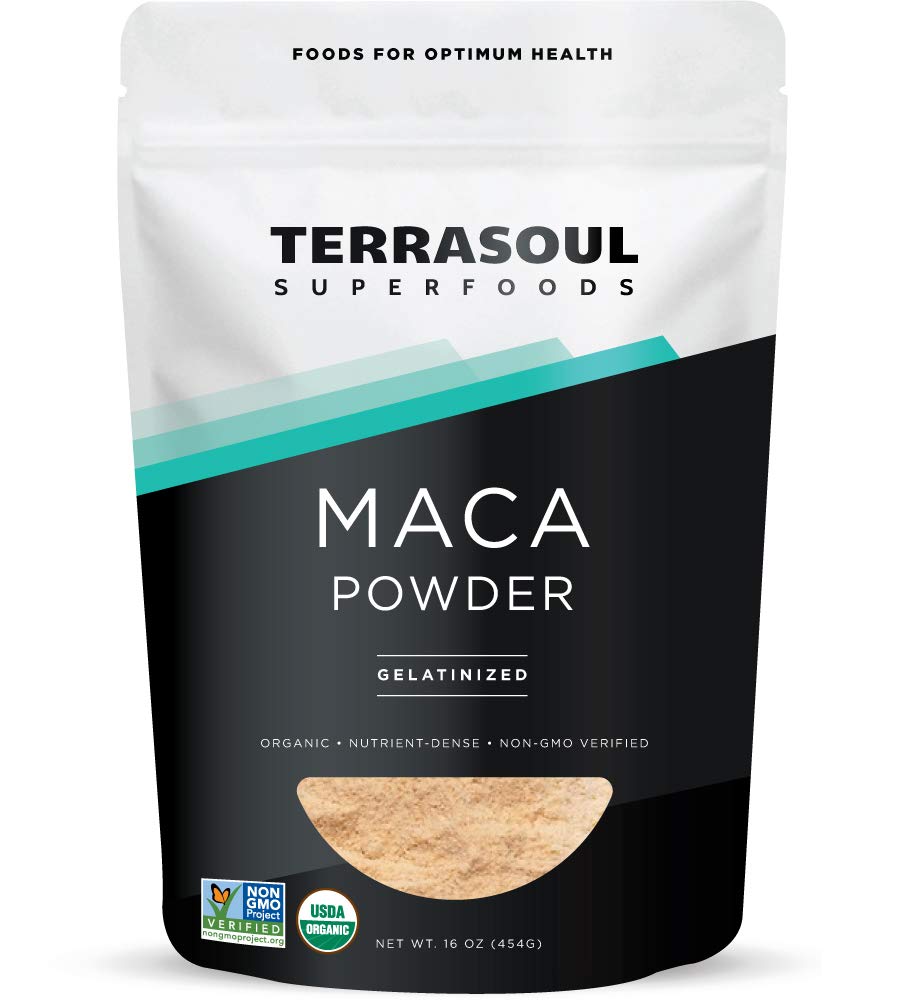 Bột Maca nhân sâm Peru hữu cơ Terrasoul Superfoods