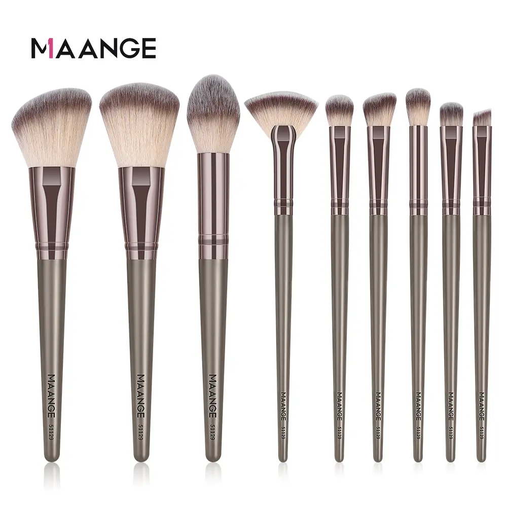 Bộ Cọ Trang Điểm MAANGE Chính Hãng 9 Cây Cao Cấp Bằng Siêu Mềm Mại Make Up Chuyên Nghiệp 51129 - Cosmetic, Mỹ Phẩm Nữ Women Nữ Women Nữ Women Nữ Women | BigBuy360 - bigbuy360.vn