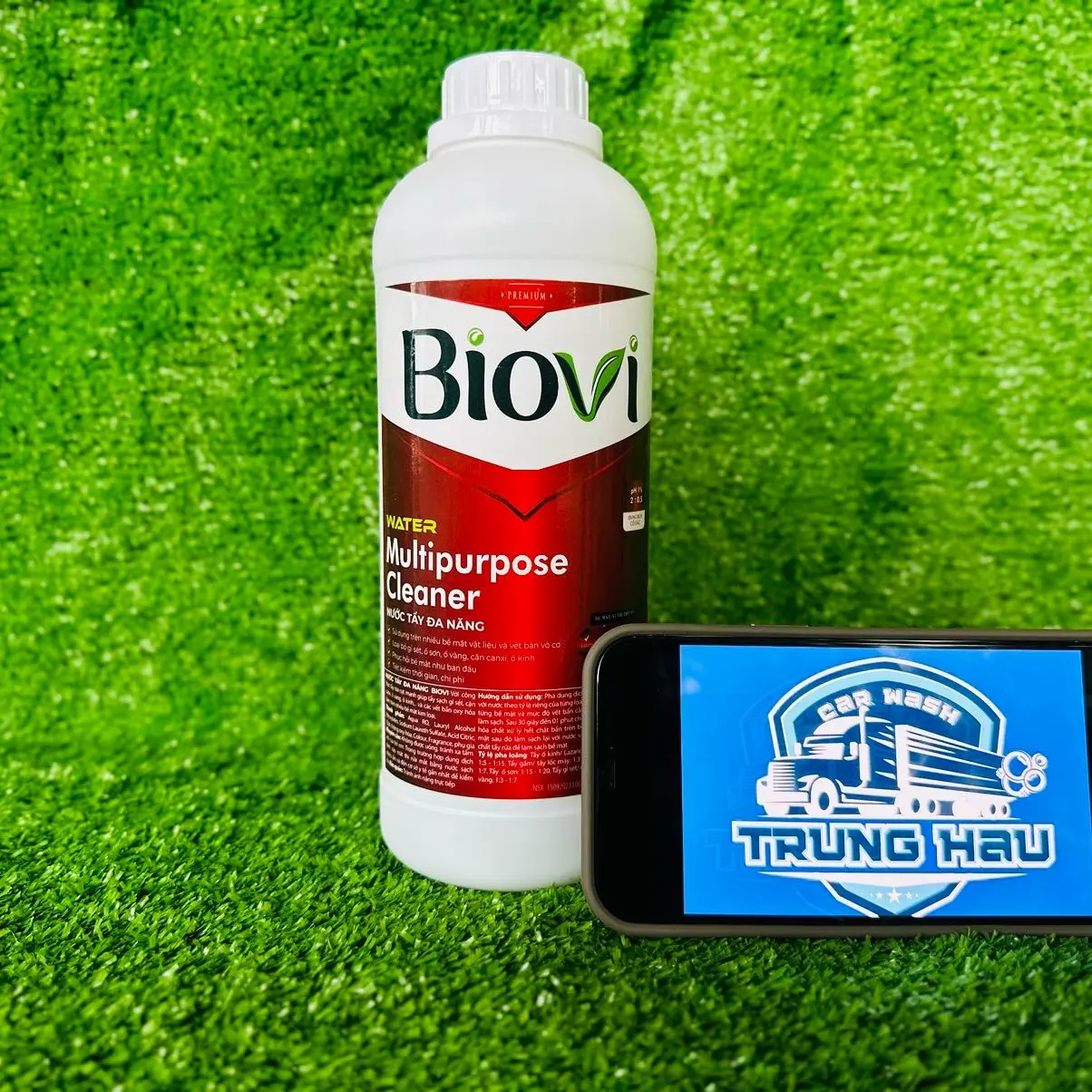 Dung dịch tẩy ố vàng Biovi đa năng (1 lít) cho nhôm, sắt, inox