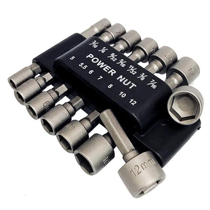 Bộ 14 Khẩu Tuýp Vặn Ốc VITO Lục Giác Gắn Máy Khoan 14 Đầu Vít Bắn Tôn shop ô tô