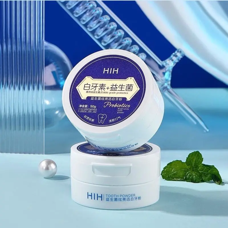 Bột,kem đánh trắng răng HIH khử ố vàng, hôi miệng, viêm chân răng - TAYAKA 2