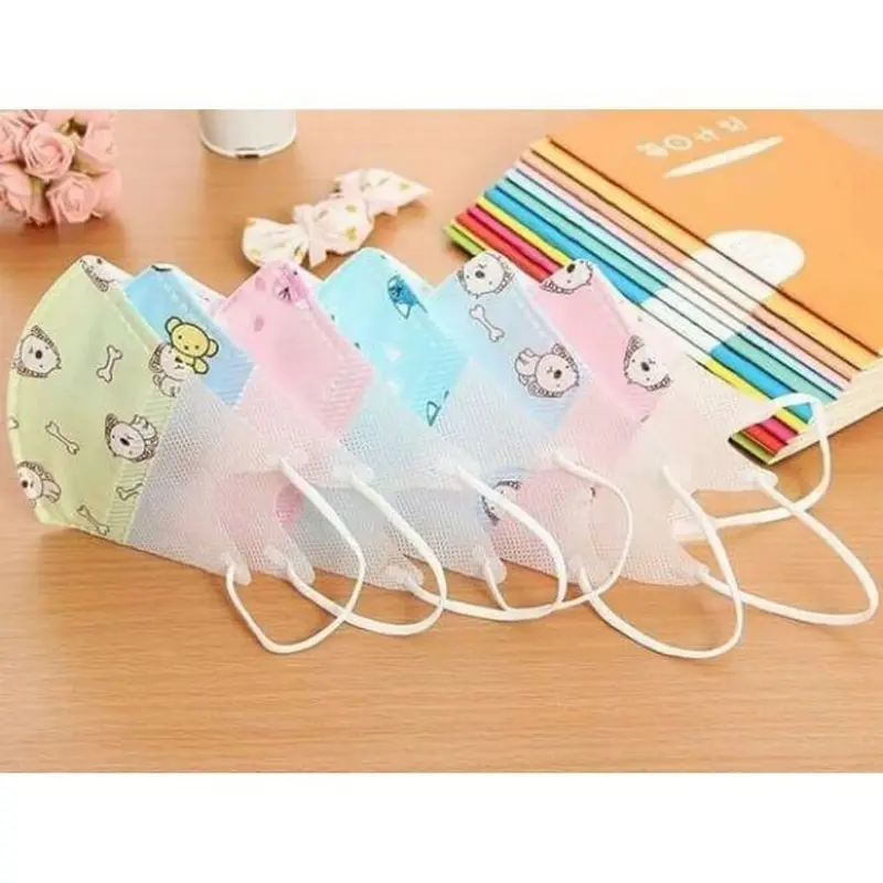 cobo 5 Khẩu Trang 3 Lớp Chống Bụi, Kháng Khuẩn Cho Trẻ Em - Bộ 5 Chiếc Bảo Vệ Sức Khỏe 5