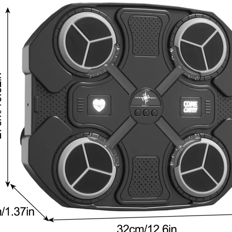 Máy boxing theo nhạc gắn tường tiện dụng thế hệ mới có bluetooth cảm ứng thông minh theo nhịp đệu tập thể dục tại nhà 4