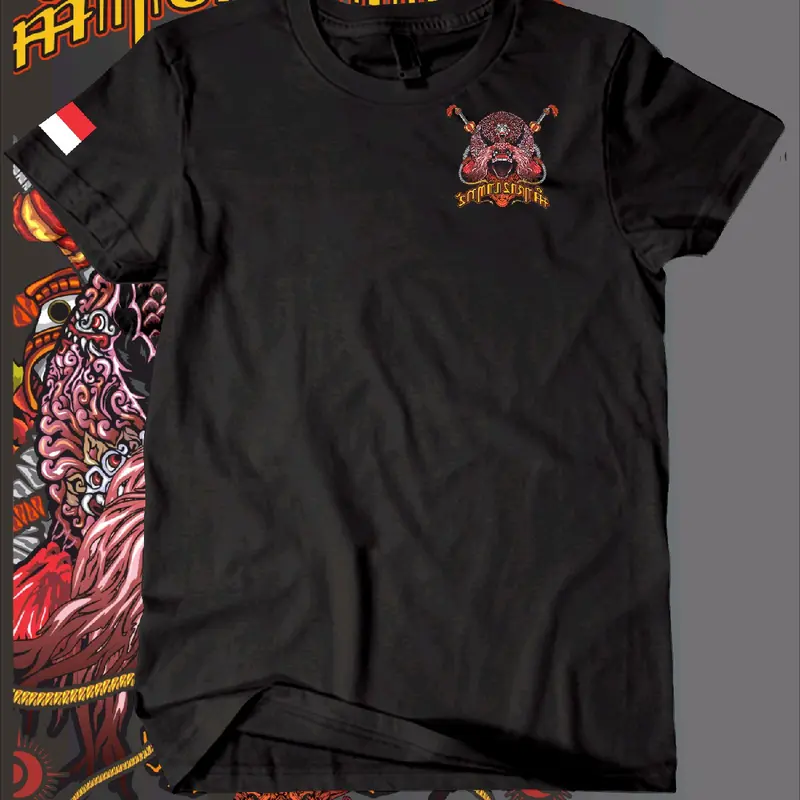 kaos jaranan barongan bisa tambah nama pemakai 2