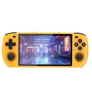 Powkiddy New Handheld Game Console RGB10max3, 5.0-inch IPS High-definition Screen, Handle-grip Body Design (16G+128G) Pre-installed 20,000 Games, Stocking Fillers Gift