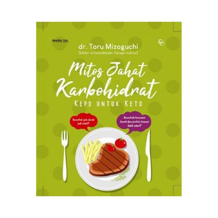 Gambar Buku Kesehatan Mitos Jahat Karbohidrat - 172 halaman, Standar dari Mizanstore.id Kota Depok Tokopedia