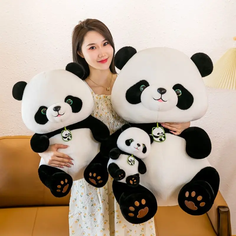 Búp Bê Gấu Trúc, Mô Phỏng, Lớn Và Nhỏ, Đồ Chơi Nhồi Bông, Kho Báu Quốc Gia, Nhận Quà Sinh Nhật Cho Bé Gái, Ragdoll Miễn Phí 5