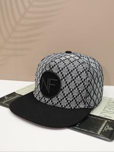 3pcs Gorra de Béisbol con Letra Nf Estilo Hip Hop Ajustable, Diseño Cómodo Unisex para Uso Exterior y Casual, Gorra para Todas las Estaciones