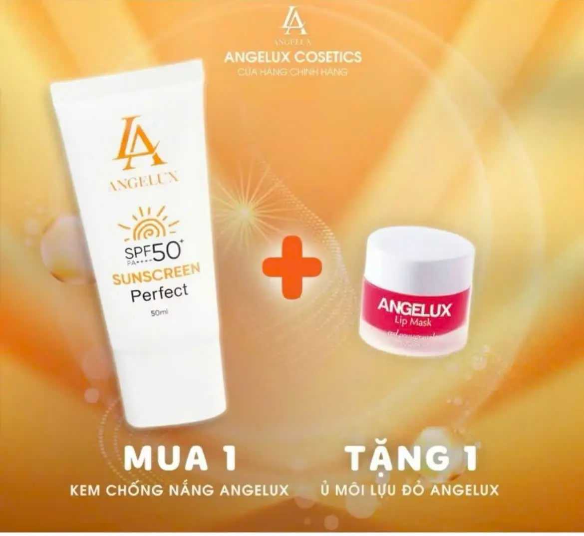 [ Hàng chính hãng ]Mua 1 kem chống nắng tặng 2(1 ủ môi và mặt nạ) giúp kềm dầu 16h chống tia UV ,hỗ trợ lão hóa và nâng tông ko bết rít Skincare Tre chong  nang ủmôi