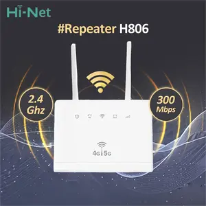 HI-NET Router Wifi Wireless 4G LTE R311 PRO 300Mbps Dukungan Semua Operator 4G 3G 2G dengan 3 Port LAN dan 1 Port TEL RJ11