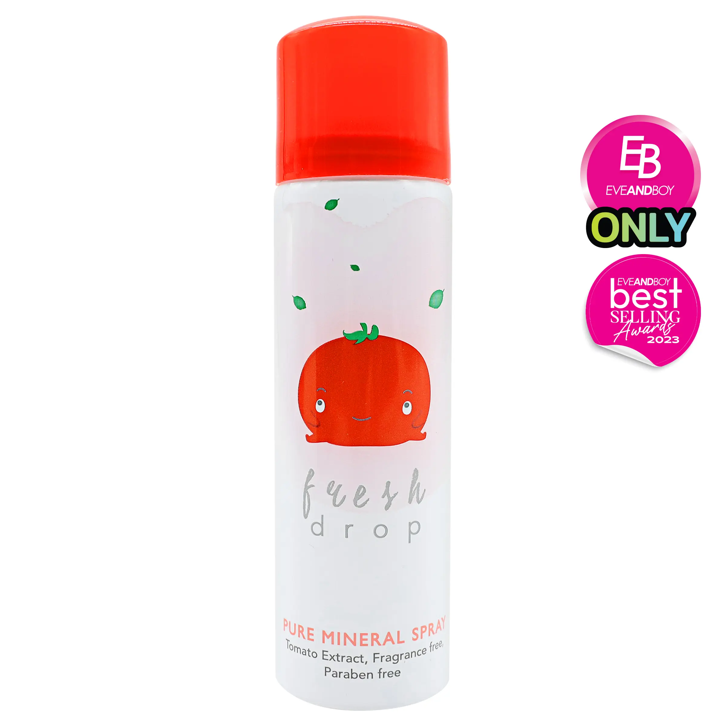 FRESH DROP - Mineral Spray Tomato (50ml.) สเปรย์น้ำแร่มะเขือเทศ มอยส์เจอร์ไรเซอร์ ความชุ่มชื้น มอยส์เจอร์ไรเซอร์ ความชุ่มชื้น Moisturizer ผิว